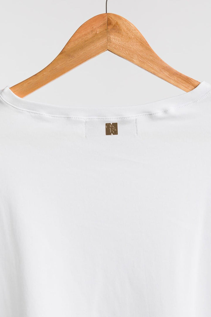 POLERA INTEGRIDAD BLANCA
